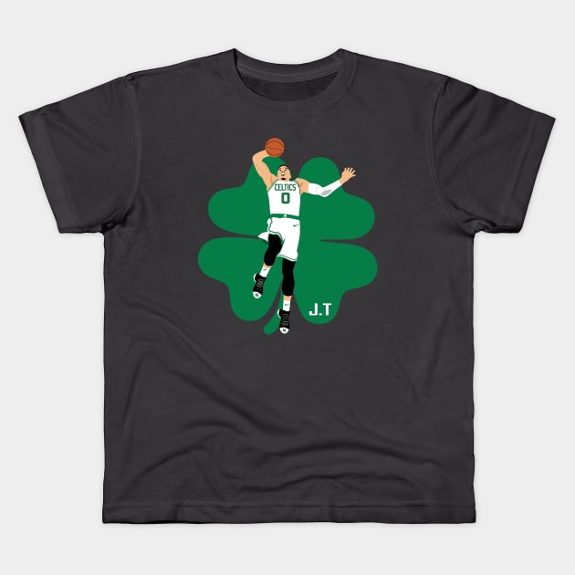 Boston Shamrock Irish 2024 Kids T-Shirt by Manut WongTuo